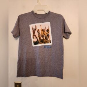 Netflix Outer Banks Cast T-Shirt Gray Characters OBX Screenprint size mens small